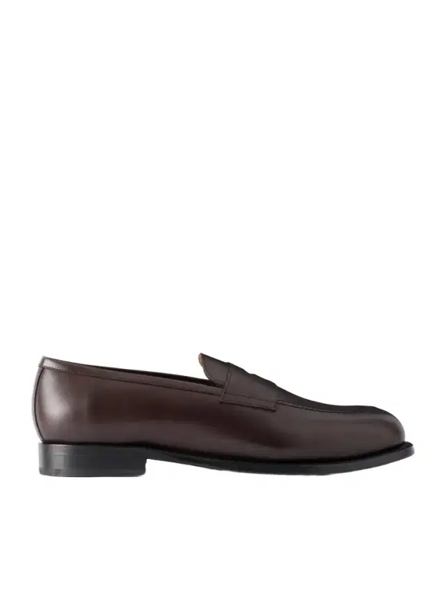Leather Penny Loafers - Men