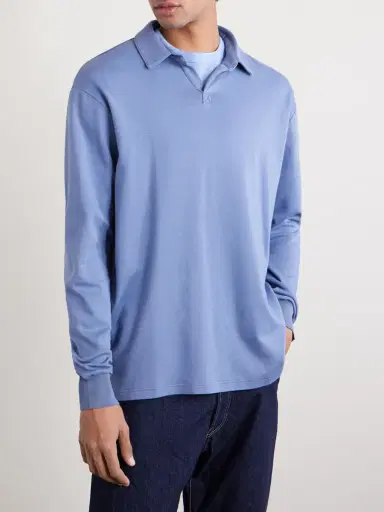 Sease Supima Cotton-Jersey Polo Shirt - Men | Thumbnail 3