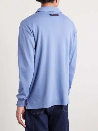 Sease Supima Cotton-Jersey Polo Shirt - Men | Thumbnail 4