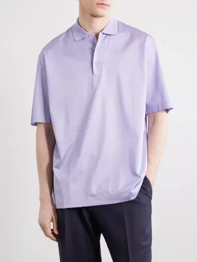 Charvet Cotton Polo Shirt - Men | Thumbnail 3