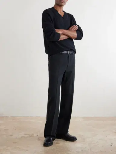 John Smedley Carden Recycled-Cashmere and Wool-Blend Sweater - Men | Thumbnail 2 John Smedley Carden Recycled-Cashmere and Wool-Blend Sweater - Men | Thumbnail 2