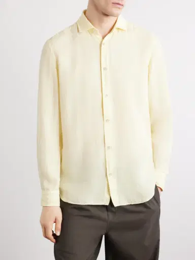 Boglioli Linen Shirt - Men | Thumbnail 3