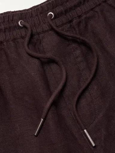 NN07 Gregor 1454 Straight-Leg Linen Drawstring Shorts - Men | Thumbnail 5 NN07 Gregor 1454 Straight-Leg Linen Drawstring Shorts - Men | Thumbnail 5