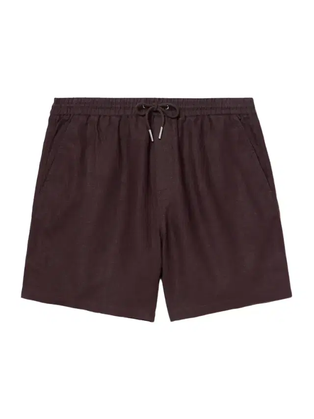 Gregor 1454 Straight-Leg Linen Drawstring Shorts - Men