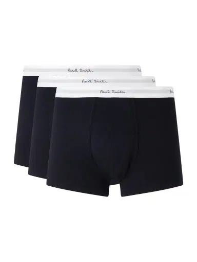 Paul Smith Three-Pack Stretch Organic Cotton-Jersey Boxer Briefs - Men | Thumbnail 1 Paul Smith Three-Pack Stretch Organic Cotton-Jersey Boxer Briefs - Men | Thumbnail 1