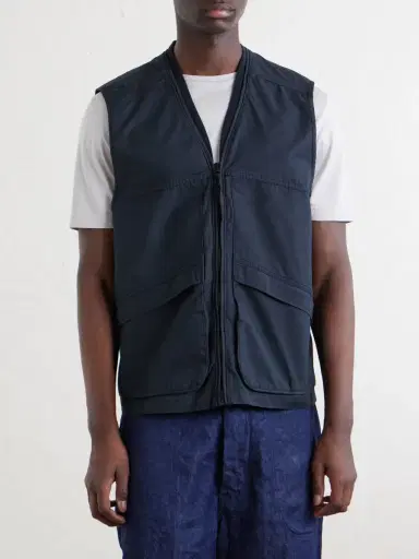 OrSlow Utility Cotton Vest - Men | Thumbnail 3