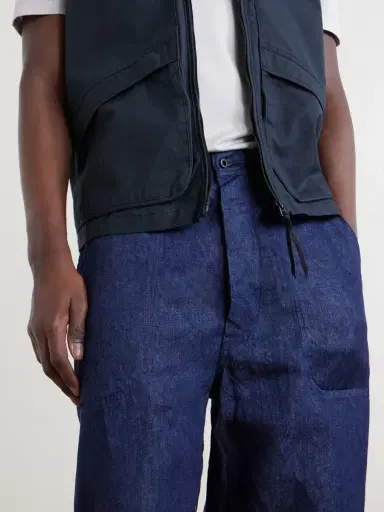 OrSlow U.S. Navy Straight-Leg Linen Trousers - Men | Thumbnail 6