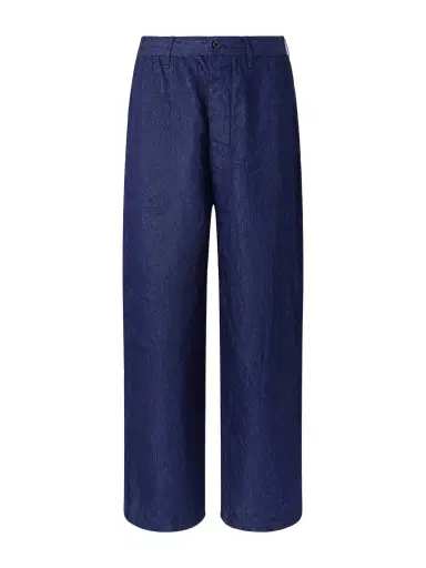 OrSlow U.S. Navy Straight-Leg Linen Trousers - Men | Thumbnail 1