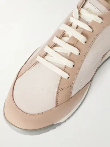 Brunello Cucinelli Suede-Trimmed Canvas Sneakers - Men | Thumbnail 5 Brunello Cucinelli Suede-Trimmed Canvas Sneakers - Men | Thumbnail 5