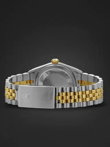 Stephanie Windsor Rolex Vintage 1987 DateJust Automatic Stainless Steel and 18-Karat Gold Watch, Ref. 1601 (7'' wrist) - Men | Thumbnail 4 Stephanie Windsor Rolex Vintage 1987 DateJust Automatic Stainless Steel and 18-Karat Gold Watch, Ref. 1601 (7'' wrist) - Men | Thumbnail 4