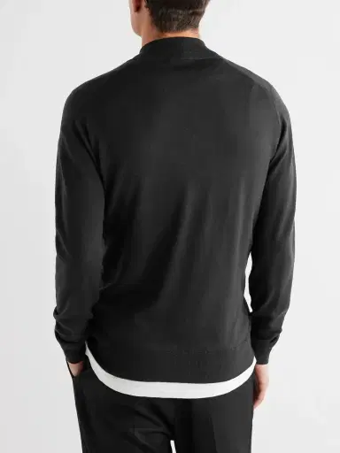 John Smedley Claygate Merino Wool Zip-Up Cardigan - Men | Thumbnail 3 John Smedley Claygate Merino Wool Zip-Up Cardigan - Men | Thumbnail 3