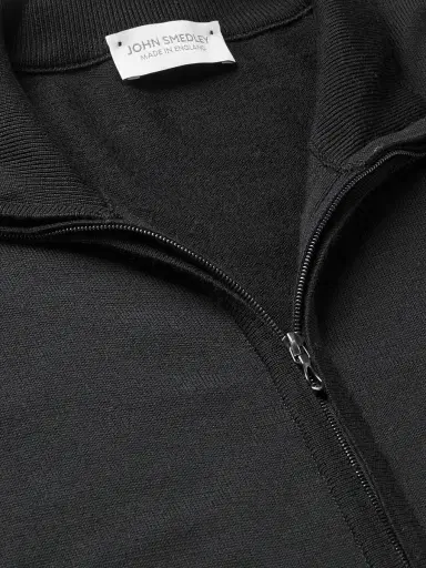 John Smedley Claygate Merino Wool Zip-Up Cardigan - Men | Thumbnail 4 John Smedley Claygate Merino Wool Zip-Up Cardigan - Men | Thumbnail 4