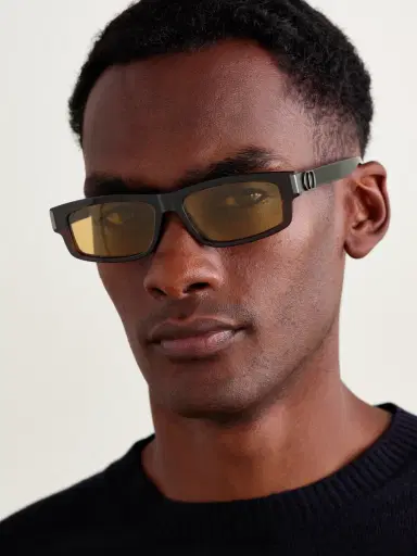 DIOR Eyewear CD Icon S2I Rectangular-Frame Tortoiseshell Acetate Sunglasses - Men | Thumbnail 2 DIOR Eyewear CD Icon S2I Rectangular-Frame Tortoiseshell Acetate Sunglasses - Men | Thumbnail 2