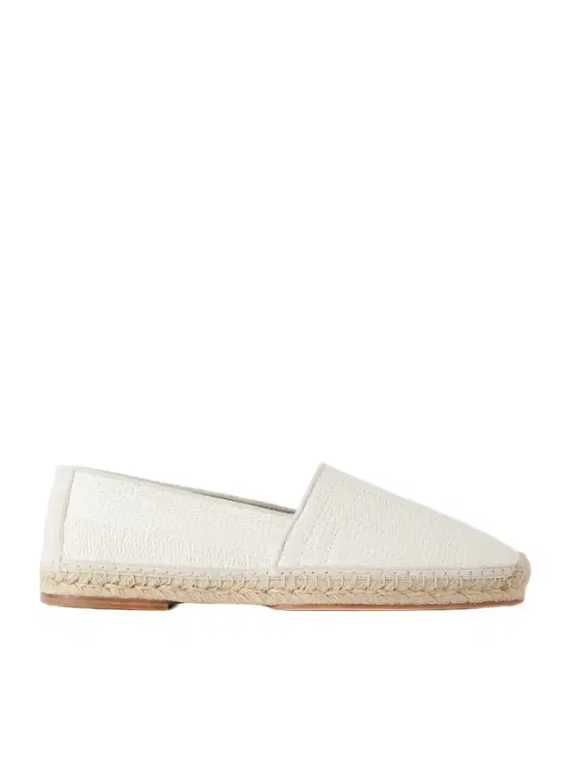 Brunello Cucinelli Leather-Trimmed Woven Raffia Espadrilles - Men
