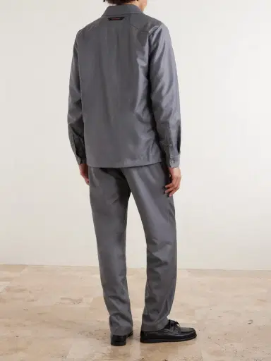 Sease Summer Mindset Straight-Leg Virgin Wool Drawstring Trousers - Men | Thumbnail 4 Sease Summer Mindset Straight-Leg Virgin Wool Drawstring Trousers - Men | Thumbnail 4