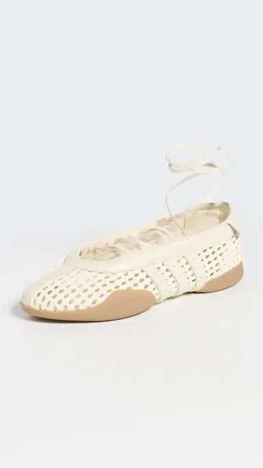adidas Taekwondo Mei Ballet Shoes Cream White/Gum 4 | Thumbnail 2