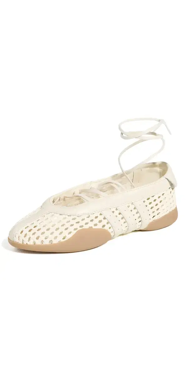 Taekwondo Mei Ballet Shoes Cream White/Gum 4
