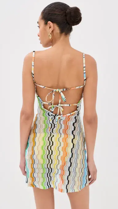Missoni Short Coverup Dress SMSNP-Multi | Thumbnail 3 Missoni Short Coverup Dress SMSNP-Multi | Thumbnail 3