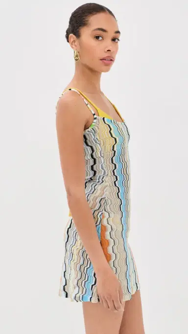 Missoni Short Coverup Dress SMSNP-Multi | Thumbnail 4 Missoni Short Coverup Dress SMSNP-Multi | Thumbnail 4
