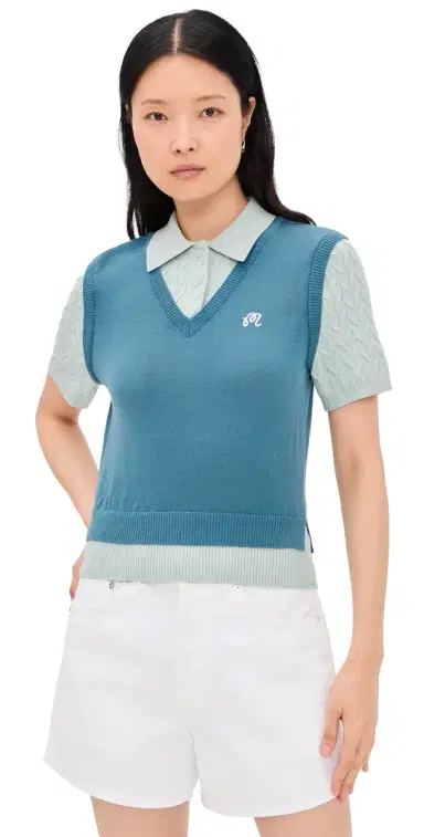 Malbon Veronica Polo Pullover | Thumbnail 1 Malbon Veronica Polo Pullover | Thumbnail 1