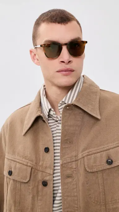 GARRETT LEIGHT Brooks Sunglasses Spbrnsh/Sfpcof Plr One Size | Thumbnail 4 GARRETT LEIGHT Brooks Sunglasses Spbrnsh/Sfpcof Plr One Size | Thumbnail 4