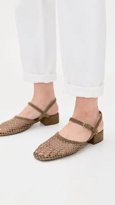 Madewell The Lola Ankle-Strap Heeled Sandals Safari Khaki | Thumbnail 3 Madewell The Lola Ankle-Strap Heeled Sandals Safari Khaki | Thumbnail 3