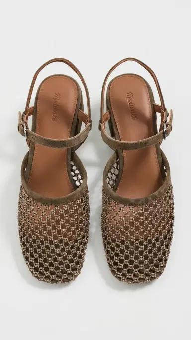 Madewell The Lola Ankle-Strap Heeled Sandals Safari Khaki | Thumbnail 5 Madewell The Lola Ankle-Strap Heeled Sandals Safari Khaki | Thumbnail 5