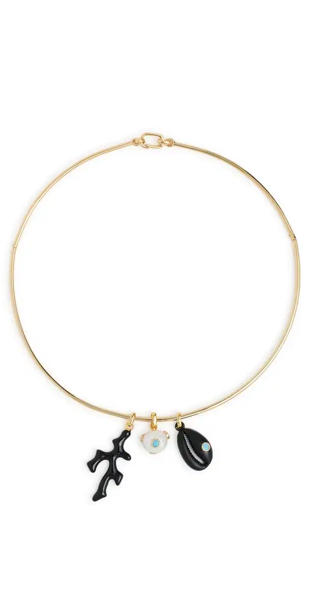 Martha Calvo Mar Necklace Gold One Size