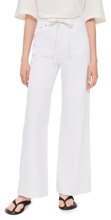 Madewell The Ultimate Wide-Leg Jean in Tile White Tile White 30 | Thumbnail 1 Madewell The Ultimate Wide-Leg Jean in Tile White Tile White 30 | Thumbnail 1