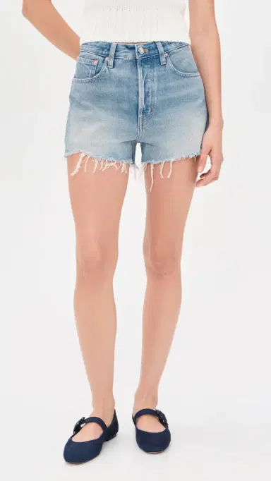 Madewell The Short Essex Short In Faded Horizon Wash Faded Horizon Wash | Thumbnail 2