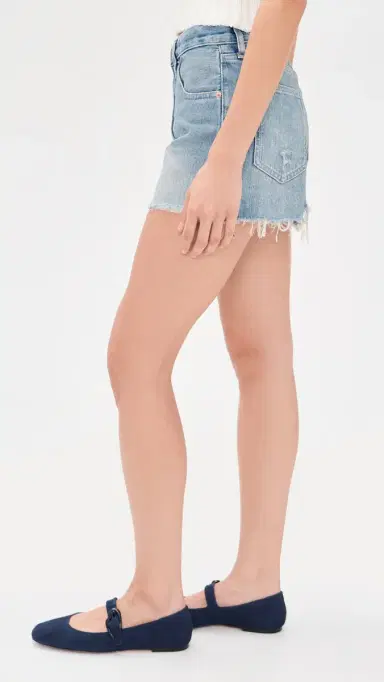 Madewell The Short Essex Short In Faded Horizon Wash Faded Horizon Wash | Thumbnail 4