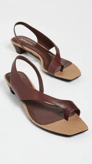 Jeffrey Campbell Blissful Sandals Brown Tan Combo | Thumbnail 5 Jeffrey Campbell Blissful Sandals Brown Tan Combo | Thumbnail 5