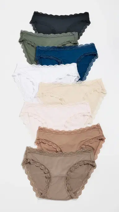 Stripe & Stare Original Knicker Panties 8 Pack Modern Basics | Thumbnail 2