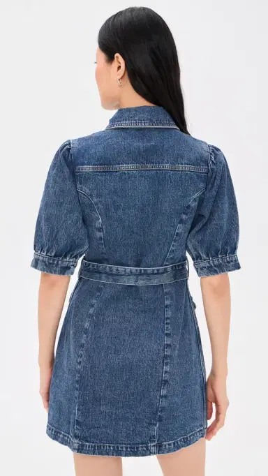 Seventy + Mochi Drew Denim Dress Napa | Thumbnail 3