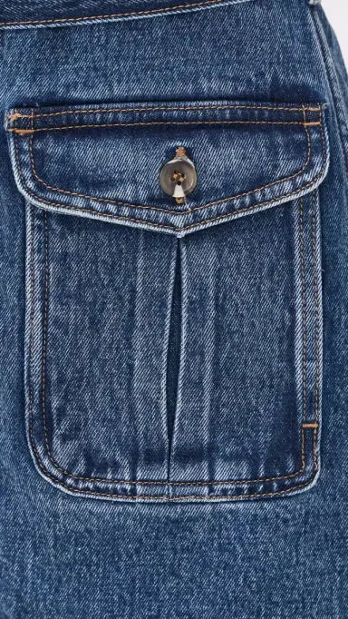 Seventy + Mochi Drew Denim Dress Napa | Thumbnail 6