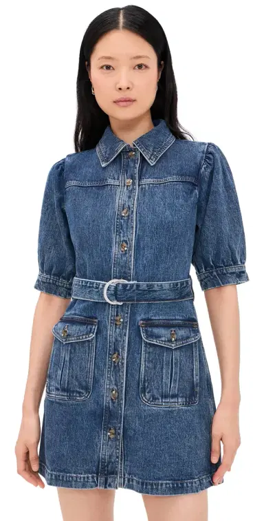 Seventy + Mochi Drew Denim Dress Napa | Thumbnail 1