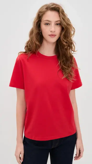 Sold Out NYC The Iconically Soft Perfect Tee In Iconic Red Iconic Red XL | Thumbnail 2 Sold Out NYC The Iconically Soft Perfect Tee In Iconic Red Iconic Red XL | Thumbnail 2