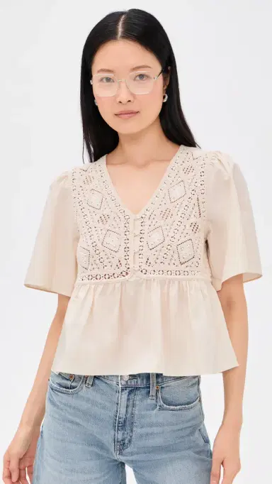 Ba&sh Salvi Blouse | Thumbnail 2 Ba&sh Salvi Blouse | Thumbnail 2