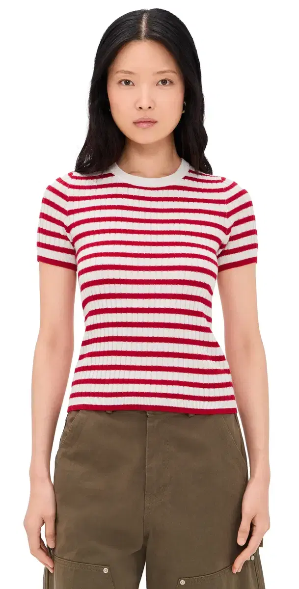 Alita Cashmere weater /Red tripe