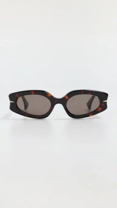 Le Specs x Alemais Lunar Sunglasses Tortoiseshell One Size | Thumbnail 2