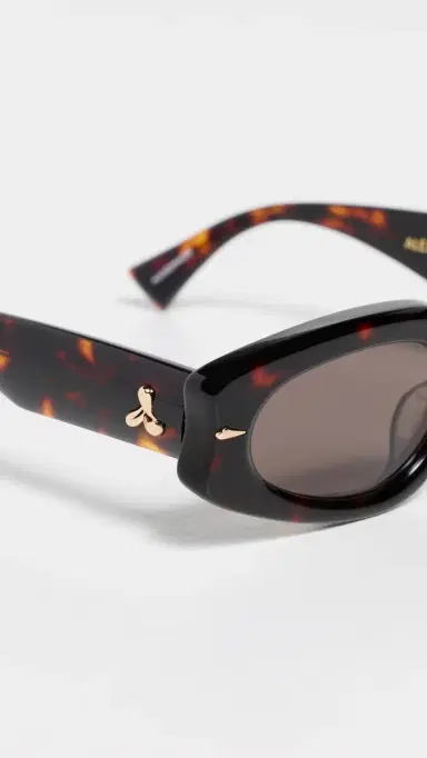 Le Specs x Alemais Lunar Sunglasses Tortoiseshell One Size | Thumbnail 5