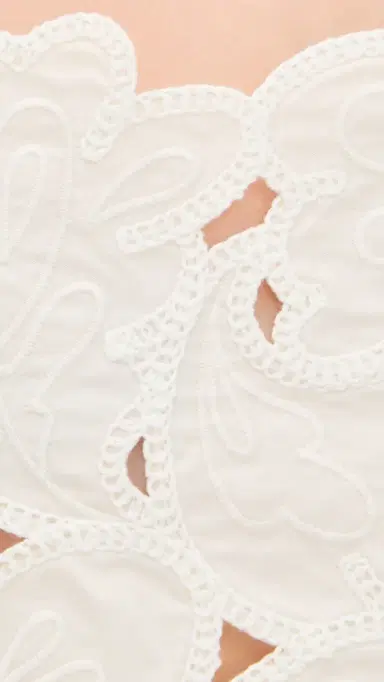 Cinq à Sept Paisley Bloom Ember Caterina Top Cream/White | Thumbnail 6