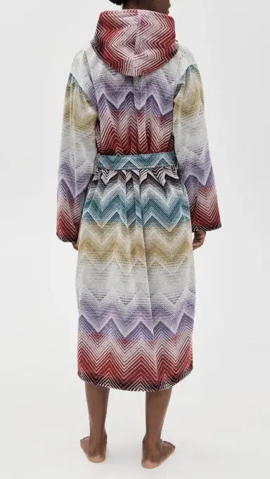 Missoni Marea Hooded Bathrobe ulticolor | Thumbnail 3 Missoni Marea Hooded Bathrobe ulticolor | Thumbnail 3
