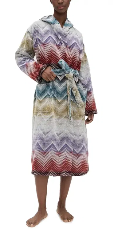 Missoni Marea Hooded Bathrobe ulticolor | Thumbnail 1 Missoni Marea Hooded Bathrobe ulticolor | Thumbnail 1