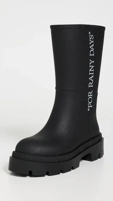 Off-White Reboot Rainy Days Boots Black/White | Thumbnail 2
