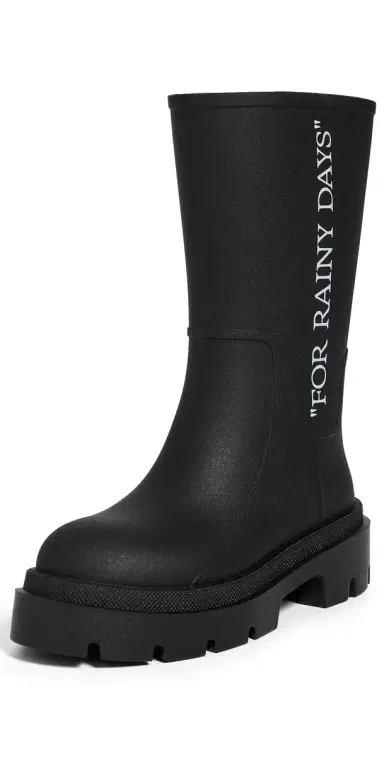 Off-White Reboot Rainy Days Boots Black/White | Thumbnail 1