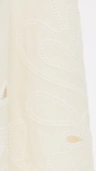 Cinq à Sept Paisley Bloom Embroidered Espe Skirt | Thumbnail 6