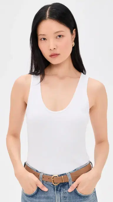 PAIGE Bali Tank Top White M | Thumbnail 2
