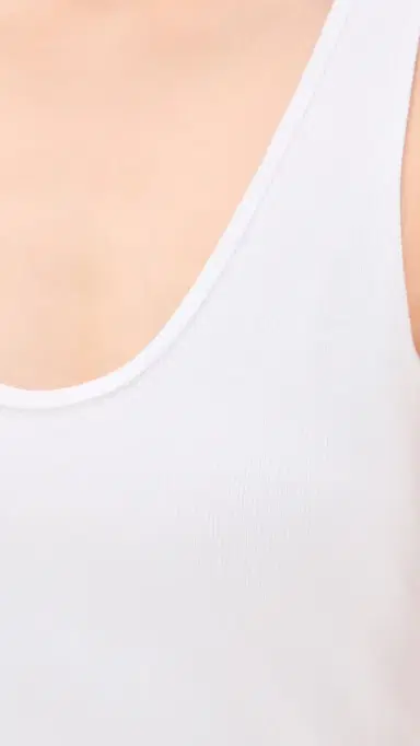 PAIGE Bali Tank Top White M | Thumbnail 6