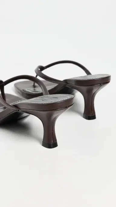 Staud Freja Kitten Heel Sandals Espresso 36 | Thumbnail 4 Staud Freja Kitten Heel Sandals Espresso 36 | Thumbnail 4